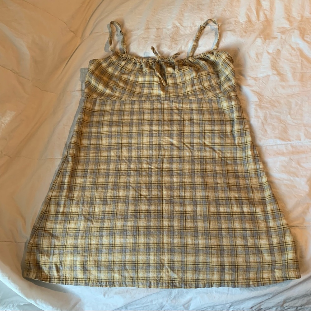 Urban outfitters plaid dress Large